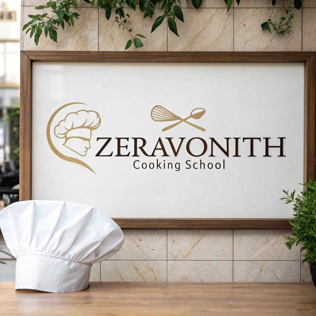 ZERAVONITH Cooking School Logo